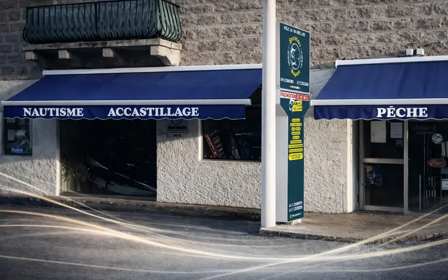 Façade du magasin Spor U Mare