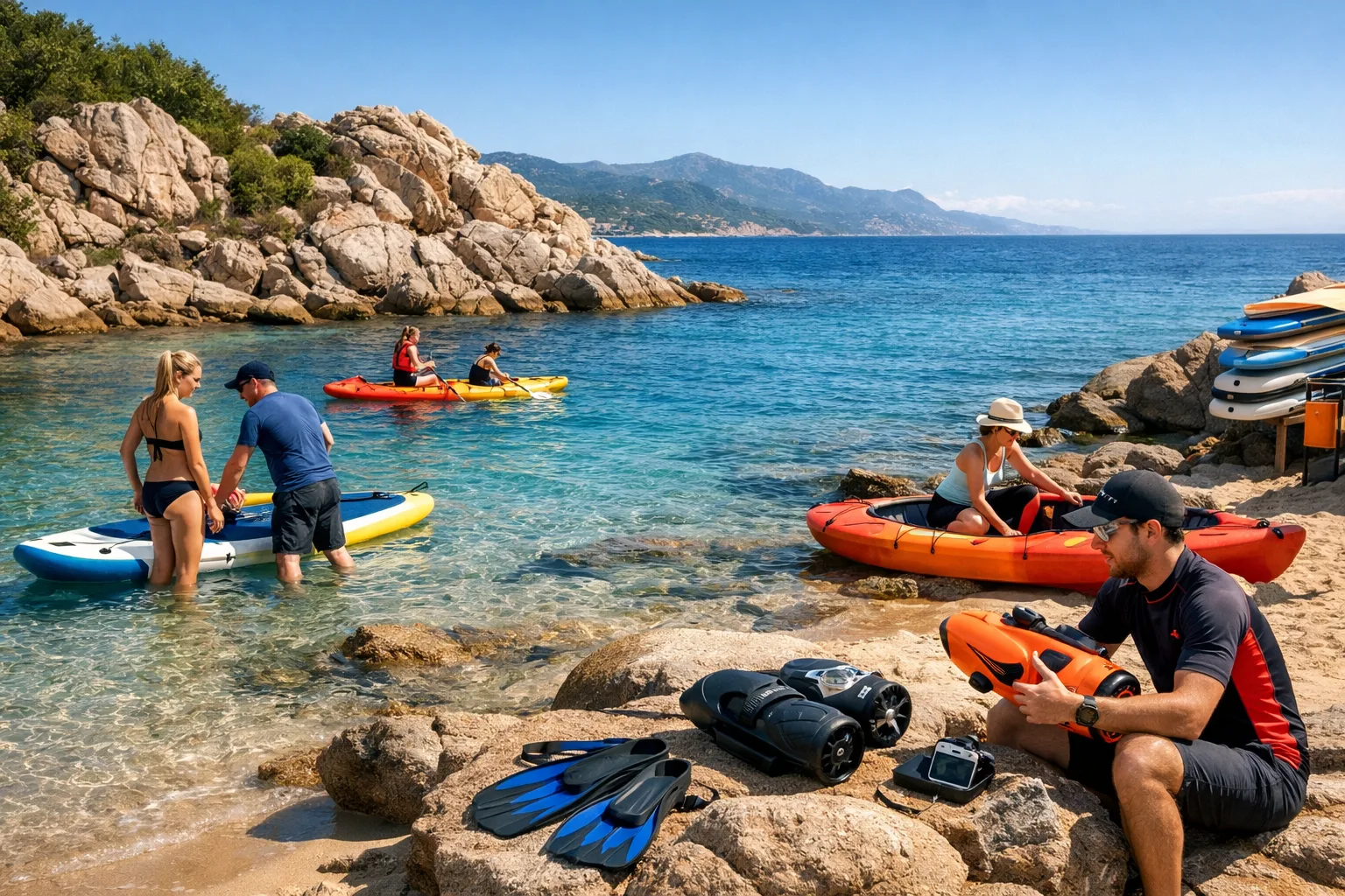 Sorties en mer & nouveautés boutique — Printemps en préparation — Spor U Mare